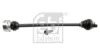 Semieixo (acionador) dianteiro direito Volkswagen Touran 1 1T1, 1T2