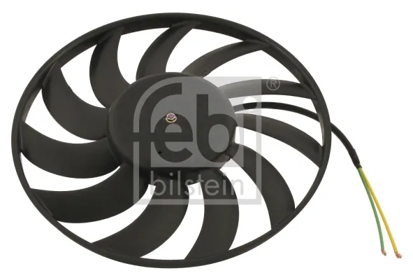 Ventilador elétrico de esfriamento montado (motor + roda de aletas) 31024 Febi