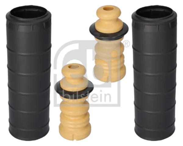 Pára-choque (grade de proteção) de amortecedor traseiro + bota de proteção para Fiat Tipo (356)