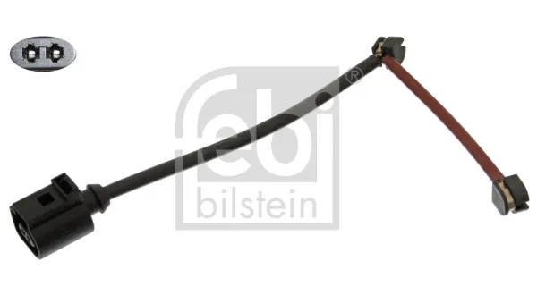 Sensor traseiro de desgaste das sapatas do freio 44549 Febi