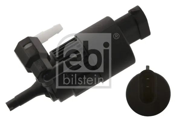 Bomba de motor de fluido para lavador de vidro dianteiro/traseiro 17252 Febi