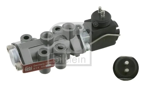 Válvula eletropneumática da Caixa Automática de Mudança (TRUCK) 21083 Febi