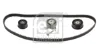 Correia do mecanismo de distribuição de gás, kit Opel Zafira P12