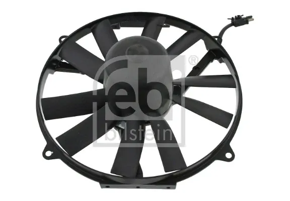 Ventilador elétrico de esfriamento montado (motor + roda de aletas) direito 18931 Febi