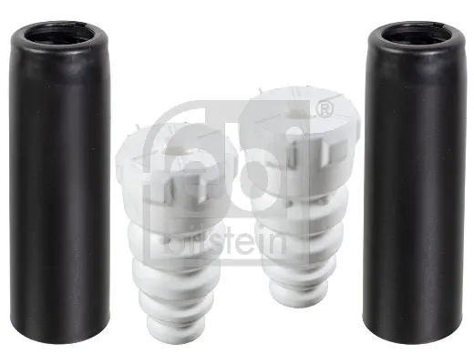 Pára-choque (grade de proteção) de amortecedor traseiro + bota de proteção Skoda Fabia PRAKTIK