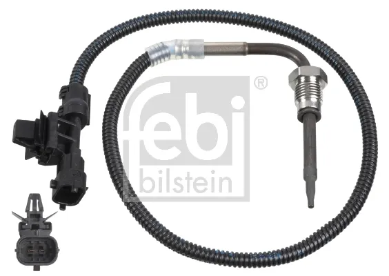Sensor de temperatura dos gases de escape (GE), até o catalisador 171277 Febi