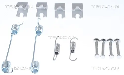 Kit de montagem das sapatas traseiras de tambor Seat Ibiza V