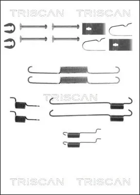 Kit de montagem das sapatas traseiras de tambor Suzuki Baleno EG