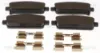 Sapatas do freio traseiras de disco Opel Astra J Sports Tourer