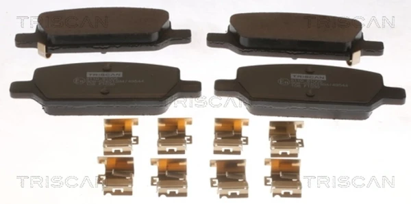 Sapatas do freio traseiras de disco para Tesla Model X 