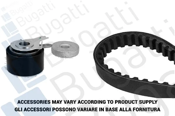Correia do mecanismo de distribuição de gás, kit BKCD0812 Bugatti