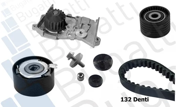 Correia do mecanismo de distribuição de gás, kit Renault Megane 1 LA0, LA1
