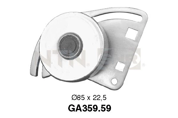 Rolo de reguladora de tensão da correia de transmissão para Peugeot 205 (741A, C)