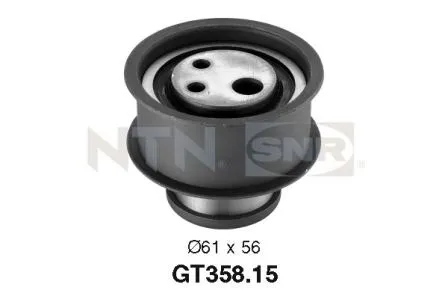 Rolo de reguladora de tensão da correia do mecanismo de distribuição de gás 7553760 Fiat/Alfa/Lancia