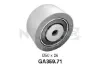 Rolo parasita da correia de transmissão Peugeot 307 3A, 3C
