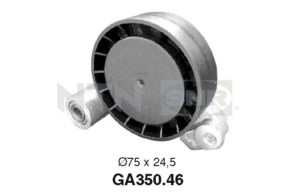 Rolo de reguladora de tensão da correia de transmissão 1715630 BMW