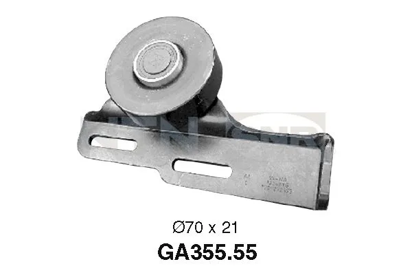 Rolo de reguladora de tensão da correia de transmissão para Renault Megane I KA0, KA1