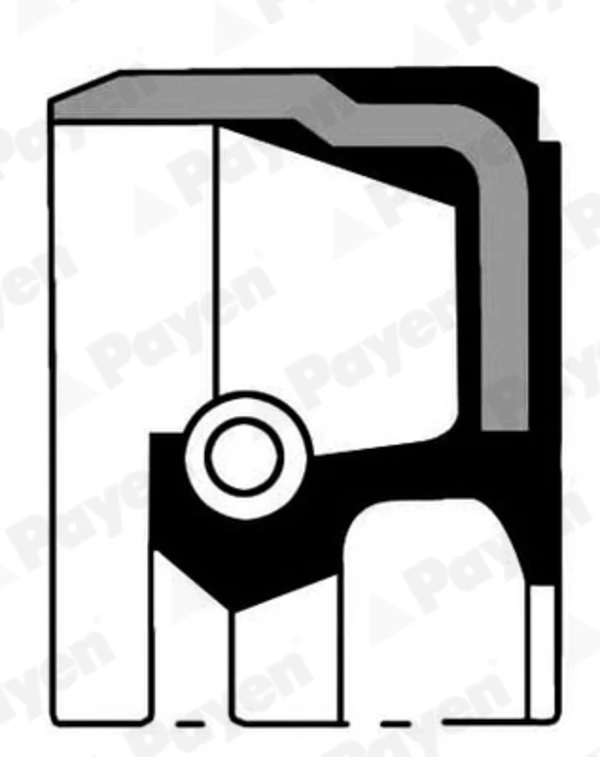 Vedação dianteira de cambota de motor para Renault Trafic (PXX)