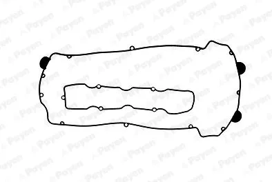 Vedante da tampa de válvulas de motor, kit HM5070 Payen