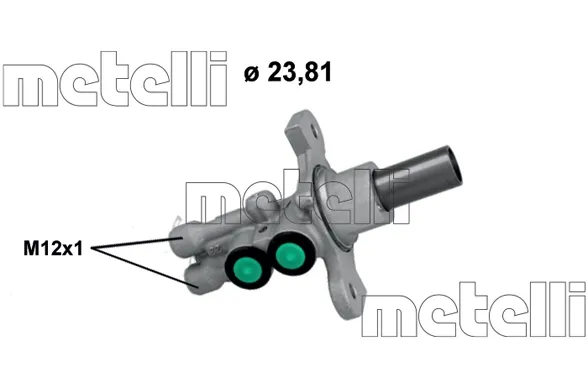 Cilindro mestre do freio Mercedes A W177