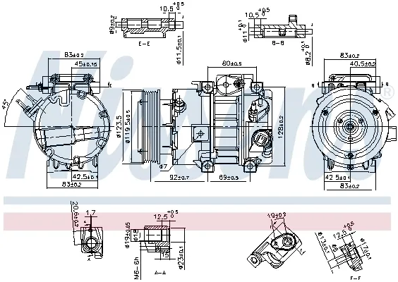 Compressor de aparelho de ar condicionado KIA Sorento III
