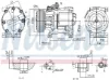 Compressor de aparelho de ar condicionado Fiat 500 312