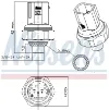 Sensor de pressão absoluta de aparelho de ar condicionado MINI Cooper R56