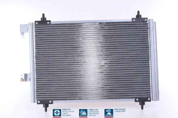 Radiador de aparelho de ar condicionado 94723 Nissens
