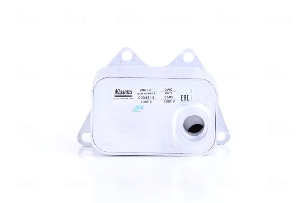 Radiador de óleo (frigorífico), debaixo de filtro 90659 Nissens