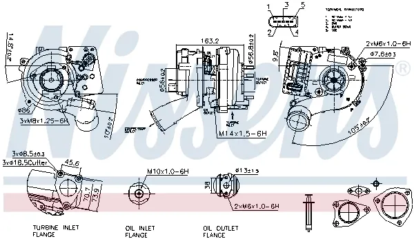 Turbina 93534 Nissens