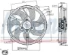Ventilador elétrico de esfriamento montado (motor + roda de aletas) esquerdo Peugeot 807 E