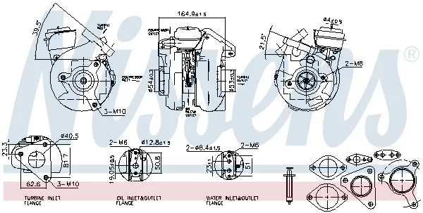 Turbina 93779 Nissens