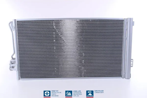 Radiador de aparelho de ar condicionado 940178 Nissens
