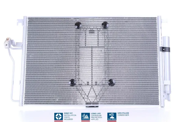 Radiador de aparelho de ar condicionado 940826 Nissens