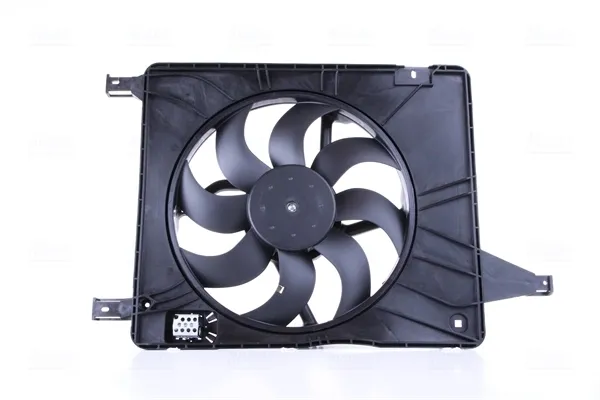 Difusor do radiador de esfriamento, montado com motor e roda de aletas 850017 Nissens
