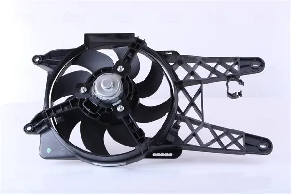 Difusor do radiador de esfriamento, montado com motor e roda de aletas 85138 Nissens