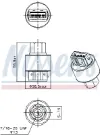 Sensor de pressão absoluta de aparelho de ar condicionado Peugeot 405 2 4B
