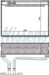 Vaporizador de aparelho de ar condicionado Peugeot 206 2A/C