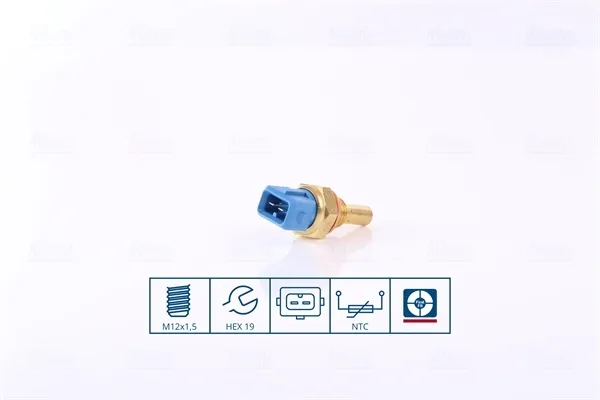 Sensor de temperatura do fluido de esfriamento 207076 Nissens