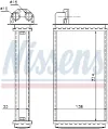 Radiador de forno (de aquecedor) Peugeot 205 1 741A, C