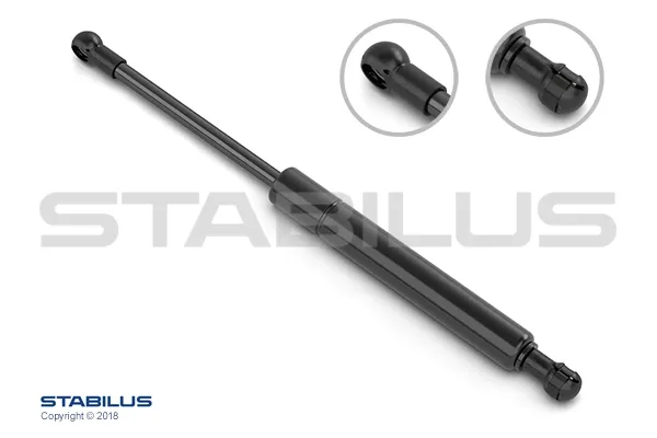 Amortecedor de tampa de porta-malas (de 3ª/5ª porta traseira) 688711 Stabilus
