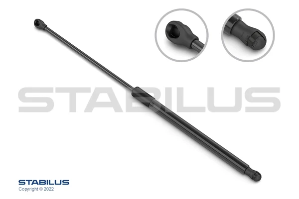 Amortecedor de tampa de porta-malas (de 3ª/5ª porta traseira) para Renault DUSTER (HM)
