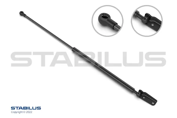 Amortecedor de tampa de porta-malas (de 3ª/5ª porta traseira) 734018 Stabilus