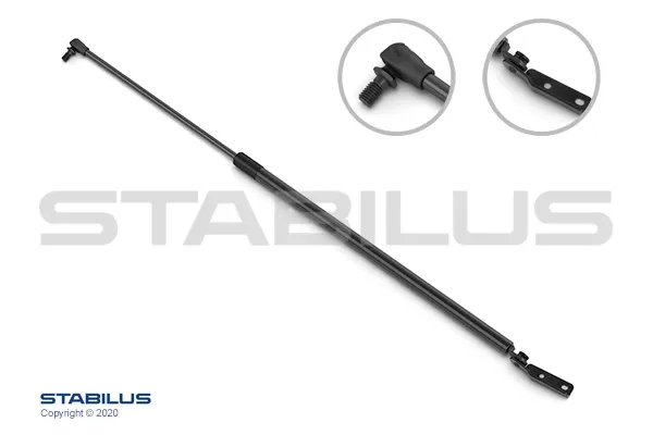 Amortecedor de tampa de porta-malas (de 3ª/5ª porta traseira) 165674 Stabilus