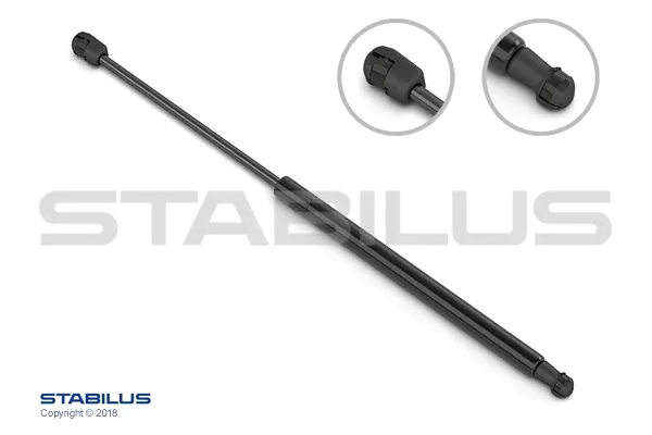 Amortecedor de tampa de porta-malas (de 3ª/5ª porta traseira) 353984 Stabilus