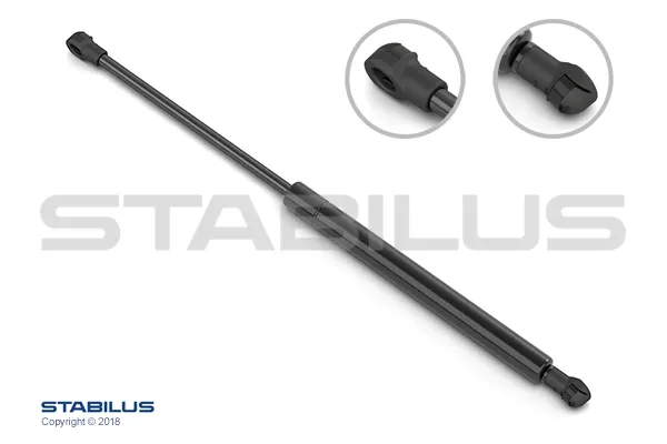 Amortecedor de tampa de porta-malas (de 3ª/5ª porta traseira) 0744VM Stabilus
