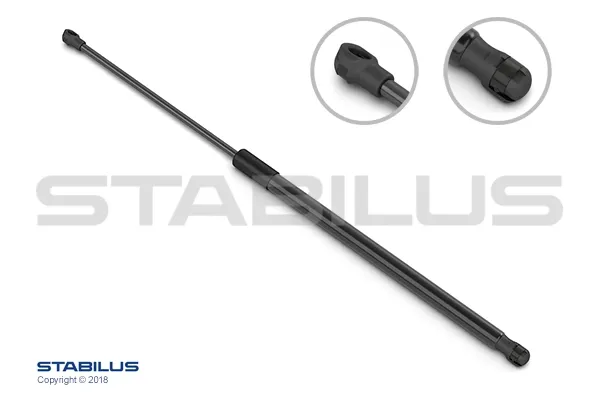 Amortecedor de tampa de porta-malas (de 3ª/5ª porta traseira) 0685VR Stabilus
