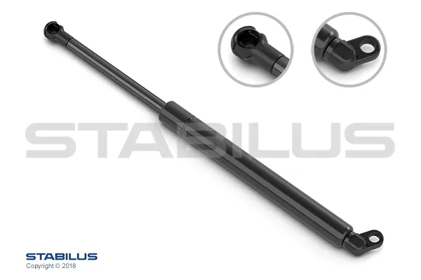 Amortecedor de tampa de porta-malas (de 3ª/5ª porta traseira) 3286GW Stabilus