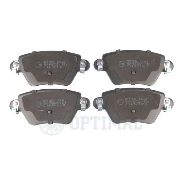 Sapatas do freio traseiras de disco 10494 Optimal