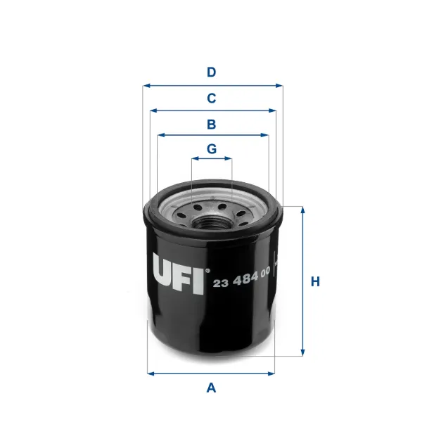 Filtro de óleo 2348400 UFI